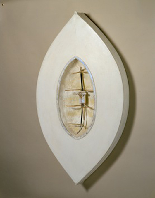 ‘Nautilus Aground’ by Will Maclean (1998), mixed media construction. Image courtesy Fleming Collection and the artist.
